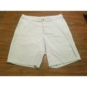 Lululemon Commission Short Men's Size 36 Mint Green Twill Casual 10.5" Inseam